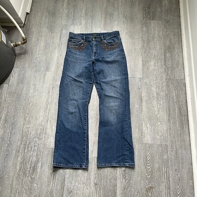 Faded Navy Blue Vintage 90’s Ralph Lauren Bootcut Jeans - Image 1 of 4