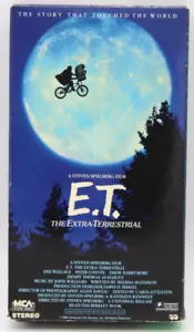 E.T. The Extra Terrestrial Original 1st release Vtg VHS Movie 1988 Green Edition - Picture 1 of 7
