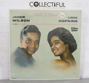 JACKIE WILSON & LINDA HOPKINS - SHAKE A HAND - BRUNSWICK 1963 *SEALED* LP π₯ - Picture 1 of 2