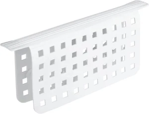 Idesign Plastic Kitchen Mat Sink Protector, the Euro Collection - 11" X 12", Whi - Picture 1 of 5