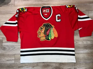 Chris Chelios Chicago Blackhawks NHL Nike Hockey Jersey medium 2XL 56 - Picture 1 of 5