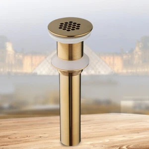 Bathroom Direct Drain Single Hole For Basin Vessel Sink Kitchen Water - Picture 1 of 54
