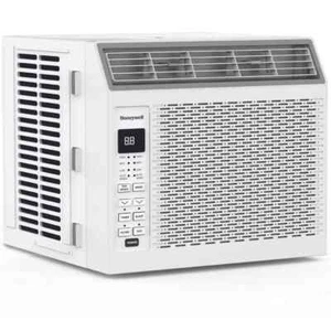 6,000 BTU Window AC, Remote, LED, 4 Modes, 115V, Cools 250 Sq. Ft. - Picture 1 of 7