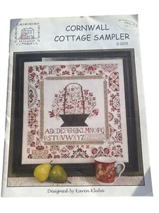 Rosewood Manor Designs Cornwall Cottage Sampler S-1025 Kreuzstich Karen Kluba - Bild 1 von 2