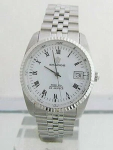 Sandoz Roman Numerals Marker White Dial Automatic Men's Watch 8501D-70-2 - Picture 1 of 1