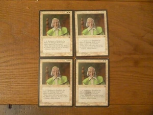 MTG 4 x Hazdulur The Abbot Rare Homelands Magic The Gathering Playset card - Picture 1 of 1