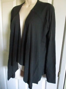 Cardigan Maglietta Eileen Fisher CHAR taglia S Drappeggiato Nuovo con etichette - Foto 1 di 3