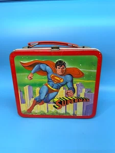 Vintage Metall Brotdose Superman DC Comics 1978 - Bild 1 von 7