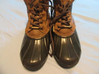 Женские кожаные и резиновые сапоги Michael Kors размер 8 - Изображение 1 из 4