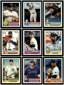 Victor Robles William Contreras 2025 Topps Heritage Baseball 9 Cards Lots [bzr2 - Picture 1 of 2