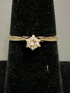 Anello di fidanzamento in oro 14 kt #109339-6 MGC - Foto 1 di 5