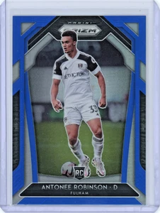 2020-21 Panini Prizm Fulham FC Antonee Robinson Blue Prizm /199 Rookie RC #296 - Bild 1 von 2