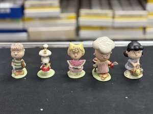 Lenox Peanuts Barbecue Set 5 Figuren Charlie Brown Lucy Snoopy Neu im Karton - Bild 1 von 5