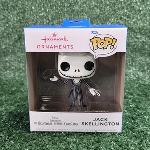 Jack Skellington Nightmare Before Christmas 2024 Hallmark Funko Pop Ornament NIB - Picture 1 of 3
