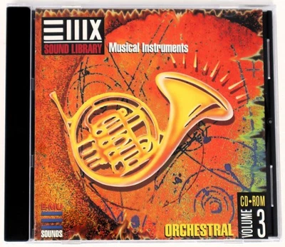 E-MU Systems Sound Library Volume 3 Orchestral Sample Library Sampling CD 1994 - Image 1 of 3