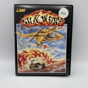 Silk Worm (Virgin Games) 1988 Original Big Box Amiga Disk Game & Instruction VGC - Picture 1 of 9
