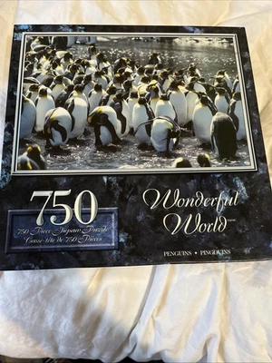 Puzzle Mundo Maravilloso 750 Piezas Puzzle PINGÜINOS Nuevo. Precintado. Foto 1 de 3