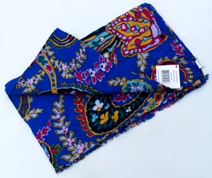 Vera Bradley Soft Fringe 100% Rayon Scarf in Romantic Paisley.  NWT - Picture 1 of 2
