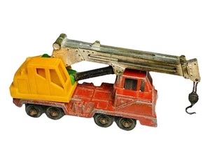 Vintage Tootsie Toys Hydraulic Crane With Working Boom (1969) 4” Length Toy - Picture 1 of 6