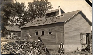 Acten & Co. Molasses Factory RPPC (1910s) - Picture 1 of 3