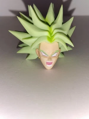SH Figuarts Broly Dragonball Z SDCC 2018 Evento Exclusivo Cabeza Escultura Cara Gritando Foto 1 de 4
