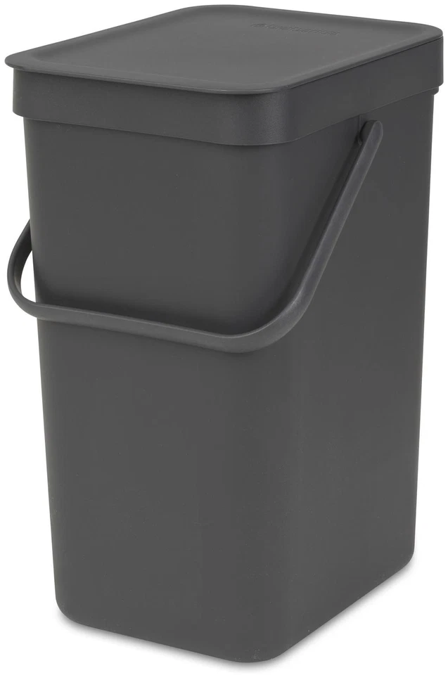 Cubo de basura Brabantia Sort & Go 12L gris Foto 1 de 1