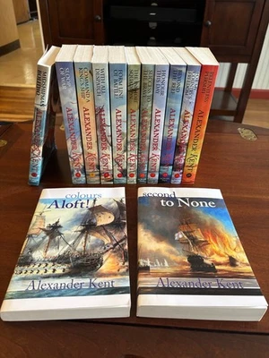 Alexander Kent Lot of 13 Richard Bolitho Naval Series Paperbacks Like New - Image 1 of 4