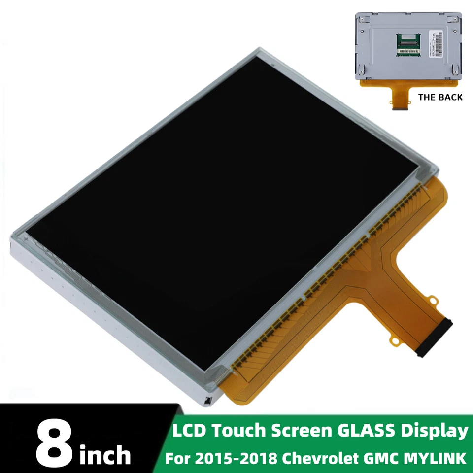 8" LCD Touch Screen GLASS Display For 2015-2018 Chevrolet GMC MYLINK REPLACEMENT - Image 1 of 4