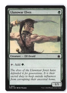 Llanowar Elves #227 Foundations NM - Picture 1 of 2