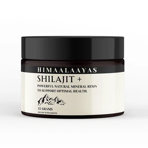 NEW ORGANIC HIMALAYAN  Shilajit ,Organic Extremely POTENT 80 SERVINGS- 25GM - Picture 1 of 5