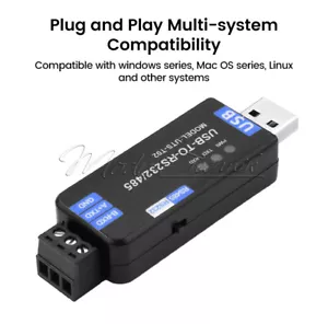 Industrial USB to RS485/RS232 Communication Converter Module CH343G USB-A - Bild 1 von 16