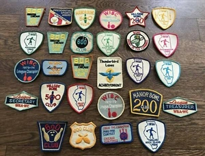 BIg Lot of 28 Vintage Bowling Patches Chicago Illinois IWBA WIBC MIdwest - Picture 1 of 4