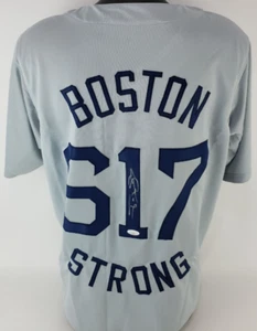 JONNY GOMES Boston Red Sox Signed Boston Strong Custom XL Jersey (JSA Basic COA) - Picture 1 of 6