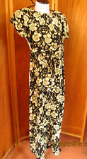 Vintage All That Jazz Hippie Gypsy BOHO Porch Party/Office/Casual Dress USA S5/6