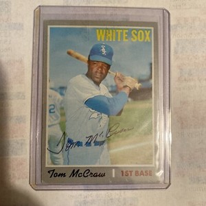 Tom McGraw Auto Autographed Signed 1970 Topps Card #561 Chicago White Sox