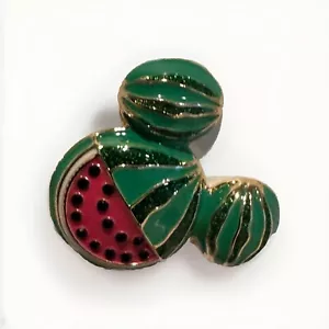 Disney Baublebar MICKEY WASSERMELONE Ohrringe Set emailliert NEU in Box - Bild 1 von 5