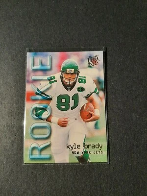 1993 Fleer Ultra Extra Kyle Brady RC#453 NY Jets EX Cond - Image 1 of 2