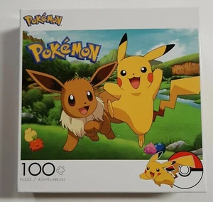 Buffalo Puzzle Pokemon 100 Piece 15" x 11" New Sealed - Bild 1 von 6