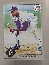 1991 Front Row Draft Picks #49 Cliff Floyd  