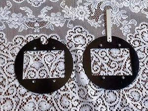 2 Porta Negativi 3/8" x 2 1/4" per Ingranditore Camera Oscura - Foto 1 di 5