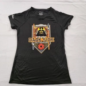 Run Disney Champion Star Wars Dark Side Half Marathon 2016 T Shirt Womens S - Picture 1 of 8