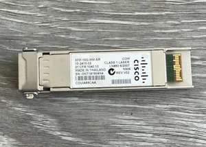 Cisco 10-2410-02 XFP-10G-MM-SR 10GBASE-SR 850nm 300m XFP Transceiver #S-15 - Picture 1 of 2