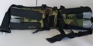 Empire Gen X Global, Camo Lightweight Tactical Paintball Belt 4 tubes - Picture 1 of 9