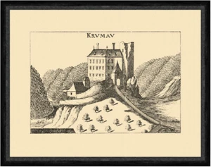 Krumau am Kamp Krems Waldviertel Vischer Faksimile Österreich Burgen 363 - Bild 1 von 1