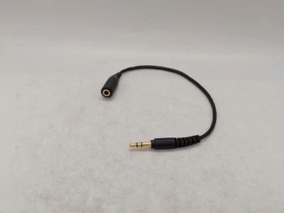 3.5mm cable ONLY Shure MV88 microphone mic female to male extension adapter - Image 1 of 4