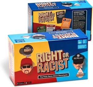 Right Or Racist - Adult Party Drinking Game - Picture 1 of 9