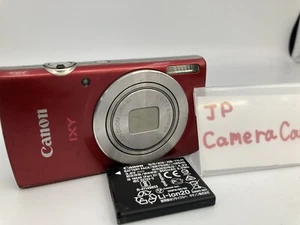 Excellent Canon PowerShot IXY 200 ELPH 185 digital Camera 180 20MP red 1191 - Picture 1 of 19