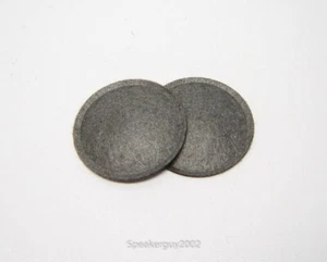 Pair of 7/8" Paper Speaker Dust Caps -- Speaker Parts - Picture 1 of 1