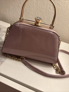 Purse With A Pretty Pink Color It Had Tags But Was Ripped Off no Longer Have Tag - Picture 1 of 5