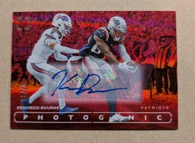 2024 Panini Photogenic Kendrick Bourne #78 Red Autographs /10 - Image 1 of 3